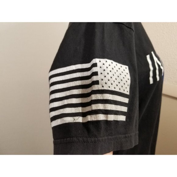 Grunt Style This We'll Defend T-Shirt L Black Cotton Patriotic Military Tee - Picture 7 of 8